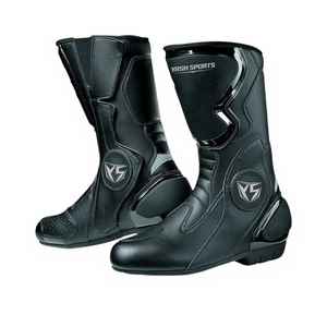 Zapatos de Motocicleta de Cuero Genuino para Motociclistas, Equipo Protector, Cómodo y Personalizado para Carreras, Paseos y Viajes Diarios por Carretera - Product Image 4