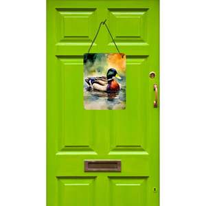 Nouveau 12x16 Multicolore Colvert Mur Porte Suspendus Impressions En Aluminium Métal Signe pour Cuisine Bar Salle De Bains Décor À La Maison Porte D'entrée Plaque - Product Image 2