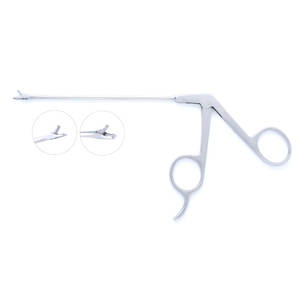 Pinza de agarre tipo cazoleta Alligator para artroscopia – Pinzas y recuperadores tipo hueso de la suerte para instrumentos quirúrgicos, eje de instrumento médico de 2.7mm y 3.4mm - Product Image 1