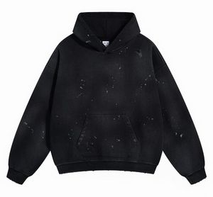 เสื้อฮู้ดดี้ผู้ชายพรีเมียมสั่งทำพิเศษ ผ้าฝ้ายฟลีซ แขนยาว สไตล์ลำลอง สตรีทแวร์ รับผลิตแบบ OEM ขายส่งจากโรงงานในสหรัฐอเมริกา - Product Image 1