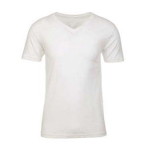 T-shirt à col en V pour homme Next Level Apparel, logo personnalisé, haute qualité, 100% coton, qualité luxe, t-shirts à col en V pour homme - Product Image 1