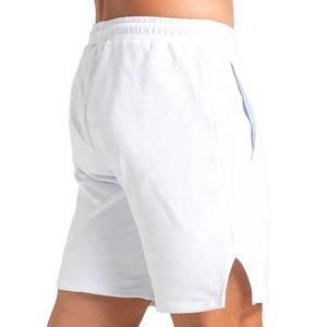 กางเกงขาสั้นซับเหงื่อผ้าคอตตอนเทอร์รี่สไตล์100% สำหรับผู้ชายเสื้อผ้าแนวสตรีทฮิปฮอปสีพื้นผลิตจาก2025 - Product Image 2