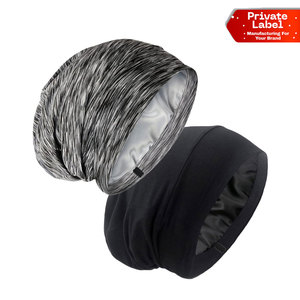 Bonnet en satin pour la protection des cheveux bouclés, ultra-doux, en soie, pour chimiothérapie, écologique, vente en gros - Product Image 1