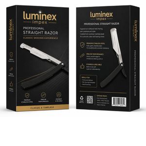 Shaving Razor – SSR 004 Hair Cut Razor Change Blade Type Shaving Knife Professional Straight Manual Razors Redwood Handle <b>Shaver</b> - Product Image 5