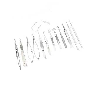 Juego de instrumentos oftalmológicos de acero inoxidable para procedimientos quirúrgicos en consultorio, kit médico de calidad europea y estadounidense. - Product Image 5
