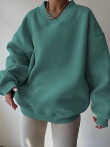 Sudadera con Capucha Extra Grande Rosa, de Forro Polar, con Bolsillo Frontal con Logotipo, Informal, Unisex, para Invierno, 100% Algodón, Antiarrugas - Product Image 6