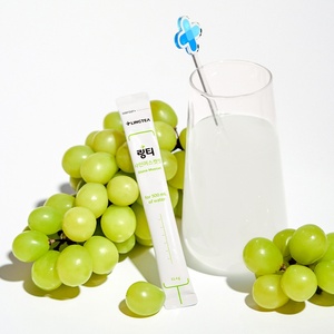 เครื่องดื่มเกลือแร่ LINGTEA รส Shine Muscat แบบซอง 11.4 กรัม (40 กิโลแคลอรี่) * 10 กล่อง ผลิตในเกาหลี - Product Image 4