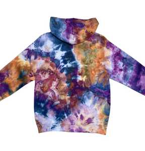 Sudadera con Capucha Tie Dye para Mujer, de Algodón Tejido, Estilo Casual para Otoño, con Bolsillos, Manga Larga - Product Image 6