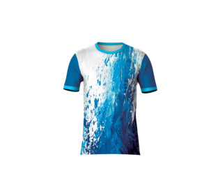 Camiseta Deportiva de Alta Calidad 100% Poliéster, Tejido de Punto, Sublimación por Tinte, Absorbe la Humedad, para Correr, Entrenamiento y Estilo de Vida Activo - Product Image 3