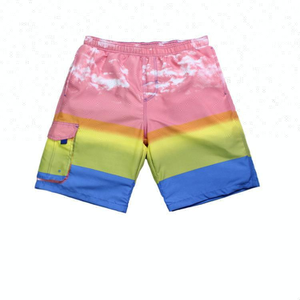 Shorts en toile pour hommes, dernière collection, couleur unie, respirants, style décontracté, taille haute, coupe-vent, avec cordon de serrage – Vente en gros - Product Image 5