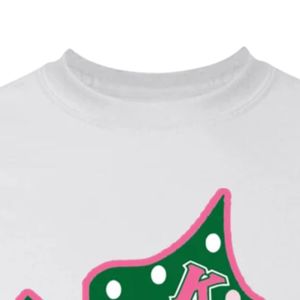 Camiseta Blanca con Estampado Gráfico, Cuello Redondo, Manga Corta, Algodón, Ropa Personalizada, Moda Urbana, Top Informal de Verano - Product Image 5