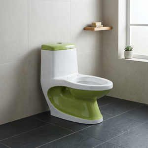 Inodoro de Una Pieza Moderno de Cerámica con Doble Sifón, Equipo Sanitario para Baño - Product Image 3