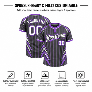 Uniforme de Béisbol al Por Mayor de Fábrica, el Más Vendido, 100% Poliéster, Diseño Personalizado, Camiseta de Béisbol para Hombre, Jersey de Béisbol Personalizado - Product Image 4