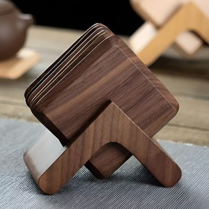 Handcrafted Wooden Coasters with Premium <b>Rustic</b> Finished for Elegant <b>Coffee</b> <b>Table</b> Decor in Modern and Traditional Homes - Product Image 2