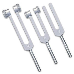 Juego de Diapasones Sensoriales de Aluminio C128, C256, C512, Instrumentos de Diagnóstico, Herramientas de Prueba Neurológica y Auditiva, 3 Piezas - Product Image 1