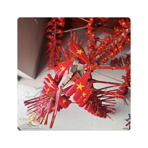 Vente en gros : Jouet à gravité artisanal en bambou, motif libellule, art populaire traditionnel et écologique, couleur personnalisable, plusieurs tailles, grand format - Product Image 6