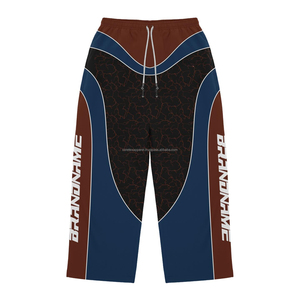 Conjuntos de Chaqueta y Pantalones Deportivos Vintage Personalizados al por Mayor, Ropa Deportiva de Nailon Reflectante para Entrenamiento, Traje Deportivo Cortavientos - Product Image 5