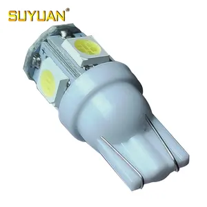 OEM Manufacturer W5W 5050-5 T10 LED Auto Light With Error Free