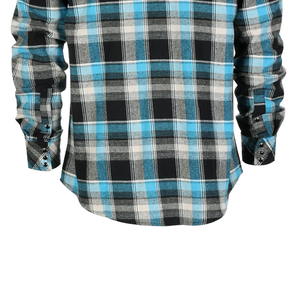 Chemises en flanelle pour hommes au design personnalisé, de haute qualité, 100% coton, légères, respirantes, séchage rapide, teintes unies, vêtements de sport - Product Image 4