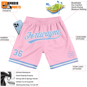 Pantalones Cortos de Baloncesto para Hombre, de Malla Estampada, con Bolsillos, Estilo Urbano Hip-Hop, Tallas Grandes, de Secado Rápido, Transpirables y de Corte Holgado - Product Image 3