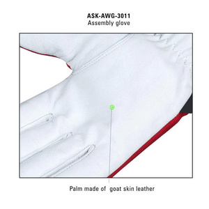 Best Material Goat Grain Leather Gloves with Anti-Slip Function Latest Design Competitive Price Custom Made Newly Arrived Gloves - Product Image 4