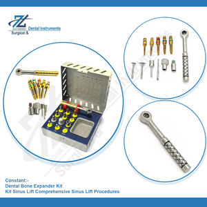 Kit de expansión ósea dental, juego de instrumentos para elevación de senos, sierra para elevación de senos, herramientas dentales para elevación de senos, instrumentos dentales de acero inoxidable - Product Image 4
