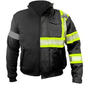 Veste de sécurité d'été, longueur standard, haute visibilité, certifiée CE, antibactérienne, imperméable, coupe-vent, légère, logo personnalisé - Product Image 4