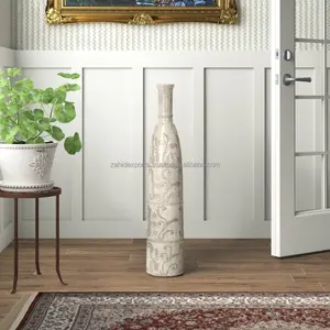 Luxury Iron Transparent Coastal Design Flower <b>Vase</b> Wedding Centerpiece Table Decor Bulk Wholesale Export Factory Supplier Zahid - Product Image 1