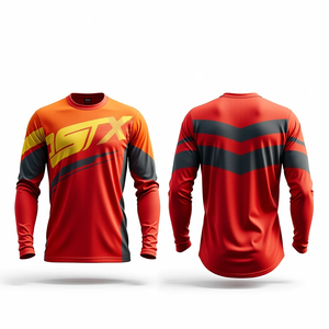 Fabricant de maillots personnalisés de haute qualité, vente en gros, design par sublimation, respirant, prix raisonnable, vêtements de sport, maillot de motocross - Product Image 3