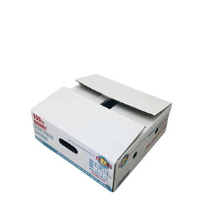 Caja de Cartón Corrugado Plegable con Logotipo Personalizado, Materiales Reciclados, Impresión Flexográfica, Protección UV, Envío Aéreo y Marítimo, Coco Fresco - Product Image 1