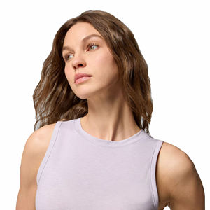 Top Corto Casual Básico sin Mangas para Mujer, Top de Tirantes con Cuello Redondo y Espalda Cruzada, Top de Tirantes Acanalado, Precio Razonable, Logotipo Personalizado - Product Image 2