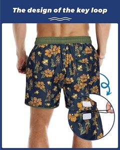 Shorts de course sublimés rayés respirants pour hommes grandes tailles avec doublure intérieure douce et impression numérique personnalisée 2026 - Product Image 4