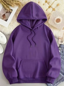 Sweat-shirts imprimés d'hiver pour femmes, modèle ODM, à col mi-zippé, avec logo frontal - Product Image 3