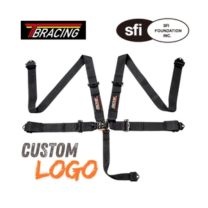 Custom Color TBRACING SF-501 5 Point Racing Harness SFI 16 1 Certified <b>Driver</b> Restraint Taiwan Factory OEM ODM Wholesale Supply - Product Image 1