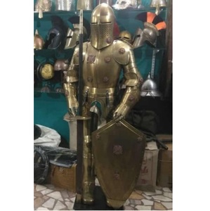 Fabricant OEM – Armure complète en métal vintage pour fêtes sur le thème du Moyen Âge, exposition muséale et décoration intérieure pour collectionneurs - Product Image 5