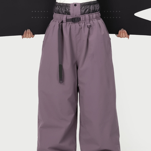 กางเกงคาร์โก้ฮิปฮอปสำหรับผู้ชาย แบรนด์ Snow High Street Wear ดีไซน์โดดเด่น ระบายอากาศได้ดี เหมาะสำหรับกิจกรรมกลางแจ้ง ทรงหลวม มีกระเป๋าหลายช่อง ใส่ได้ในฤดูหนาว เหมาะสำหรับเล่นสกี - Product Image 5