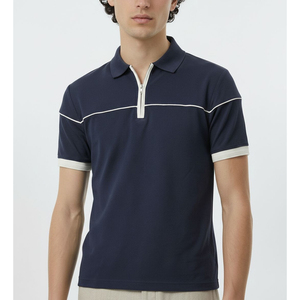 Polo de sport homme 2026 de haute qualité, personnalisable avec logo, en coton, pour le golf, affaires, streetwear, respirant, vêtements d'été - Product Image 4