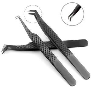 Pinzas para Pestañas Morje Surgical MS-ET-0007 con Logotipo Personalizado, 10 mm, Acero Inoxidable, Herramienta de Precisión, Punta Dentada/Serrada, Agarre Fino, Color Negro - Product Image 5