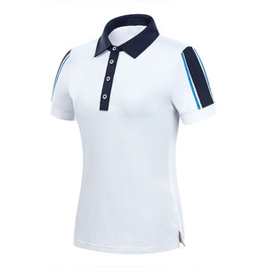 Chemise polo pour femmes grandes tailles, manches courtes, confortable et légère, pour le golf et le tennis, par Star Crystal Enterprises - Product Image 2