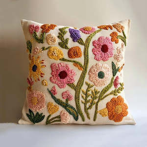 Funda de cojín decorativa hecha a mano de calidad premium para sofá, sala de estar, funda de almohada moderna para decoración del hogar, disponible para la venta. - Product Image 2