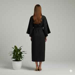 Al por mayor Kaftán, Blusa de Playa, Vestido Tipo Túnica, Cubierta de Playa Maxi de Rayón con Estampado Floral Degradado, Traje de Baño, para Vacaciones y Sol, Todas las Estaciones - Verano - Product Image 2