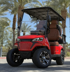Voiture de golf électrique au lithium 72V avec éclairage LED et tableau de bord numérique - Product Image 1