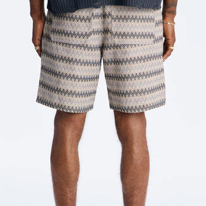 Nouveaux shorts en jean pour hommes, style streetwear, couleur unie, avec cordon de serrage, effet déchiré, 100% coton, service OEM, le meilleur - Product Image 3
