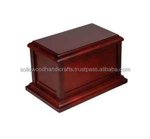 Urnes funéraires en bois pour cendres humaines, vente en gros, tailles personnalisées, fournitures funéraires - Product Image 1
