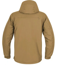 Veste coupe-vent d'hiver à capuche en softshell imperméable personnalisable de haute qualité pour homme avec emplacement pour logo sur le devant - Product Image 3