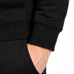 Gants d'hiver décontractés pour hommes, survêtement de ville, sweat à capuche et pantalon en polaire épaisse à fermeture éclair, vêtements de sport chauds pour hommes - Product Image 2