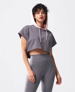 Sudadera con Capucha de Punto Sólido Informal de Alta Calidad para Mujer, Ropa de Calle de Invierno, Sudaderas con Capucha de Punto Sólido Informales para Mujer - Product Image 2