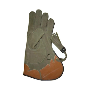 Guantes de Cetrería de Cuero Genuino Personalizados de Nuevo Estilo y a la Moda, Diseña Tus Propios Guantes de Cetrería de Doble Capa de Cuero - Product Image 1