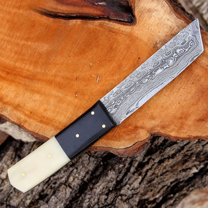 Cuchillo de Caza Multiusos de Acero de Damasco, Construcción Metálica Resistente de Alta Calidad, Diseño Equilibrado, para Campismo, Pesca y Actividades al Aire Libre, OEM - Product Image 4