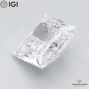 Diamant CVD de qualité supérieure cultivé en laboratoire, clarté VVS1, couleur E, avec certificat IGI, taille princesse, 5,01 carats, conçu pour des bijoux uniques - Product Image 6